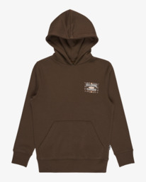 4 Foundation Po - Kapuzenpulli für Jungen 8-16 Braun EBBSF00132 Billabong