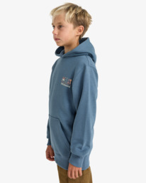 3 Foundation Po - Kapuzenpulli für Jungen 8-16 Blau EBBSF00132 Billabong