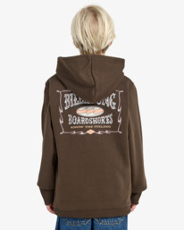 2 Foundation Po - Kapuzenpulli für Jungen 8-16 Braun EBBSF00132 Billabong