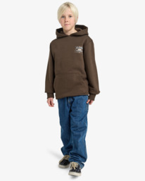 1 Foundation Po - Kapuzenpulli für Jungen 8-16 Braun EBBSF00132 Billabong