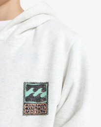 3 Foundation Po - Pullover Hoodie for Boys 8-16 White EBBSF00132 Billabong