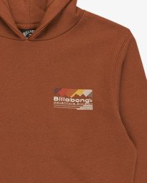 2 Compass - Maglione in pile da Ragazzo 8-16 Brown EBBSF00133 Billabong
