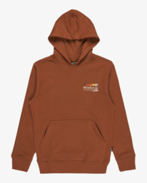 0 Compass - Maglione in pile da Ragazzo 8-16 Brown EBBSF00133 Billabong