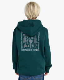 1 Compass - Maglione in pile da Ragazzo 8-16 Green EBBSF00133 Billabong