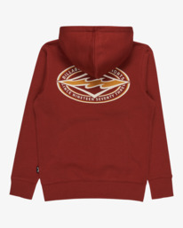 6 Foundation - Pullover Hoodie for Boys 8-16 Red EBBSF00134 Billabong