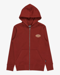 5 Foundation - Pullover Hoodie for Boys 8-16 Red EBBSF00134 Billabong