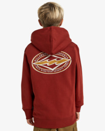 2 Foundation - Pullover Hoodie for Boys 8-16 Red EBBSF00134 Billabong