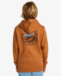 2 Compass - Sweater voor Jongens 8-16 Brown EBBSF00135 Billabong