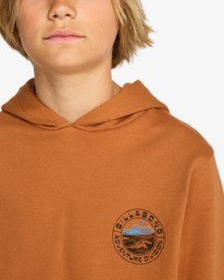 4 Compass - Sweater voor Jongens 8-16 Brown EBBSF00135 Billabong