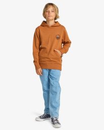 1 Compass - Sweater voor Jongens 8-16 Brown EBBSF00135 Billabong