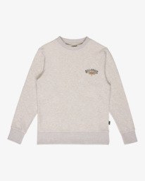 0 Foundation - Sweatshirt para Rapazes 8-16 Cinza EBBSF00136 Billabong