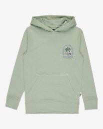 6 Foundation - Sweatshirt com capuz para Rapazes 8-16 Verde EBBSF00141 Billabong
