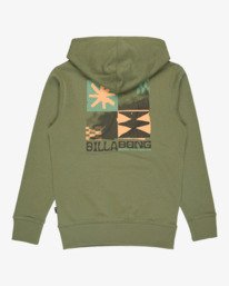 7 Foundation - Sweatshirt com capuz para Rapazes 8-16 Verde EBBSF00141 Billabong