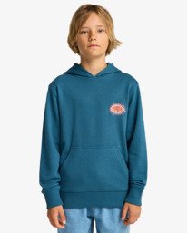 0 Foundation - Sweatshirt com capuz para Rapazes 8-16 Azul EBBSF00141 Billabong