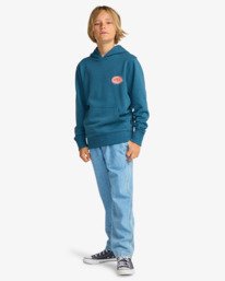 1 Foundation - Sweatshirt com capuz para Rapazes 8-16 Azul EBBSF00141 Billabong