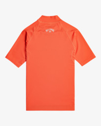1 Arch - Lycra manches courtes pour Garçon 8-16 ans Orange EBBWR00103 Billabong