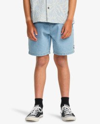 0 Larry - Corduroy Walkshorts for Boys 10 - 16  EBBWS00111 Billabong