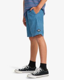 3 Larry Cord Blue EBBWS00113 Billabong