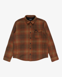 5 Furnace Bonded - Camicia in felpa da Ragazzo 8-16 Brown EBBWT03001 Billabong