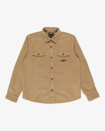 5 Bong Days - Long Sleeve Shirt for Boys 8-16 Beige EBBWT03002 Billabong