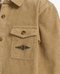 4 Bong Days - Long Sleeve Shirt for Boys 8-16 Beige EBBWT03002 Billabong