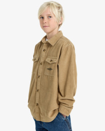 3 Bong Days - Long Sleeve Shirt for Boys 8-16 Beige EBBWT03002 Billabong