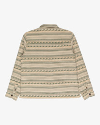 6 Offshore Jacquard Flannel - Flannel Shirt for Boys 8-16 Green EBBWT03003 Billabong