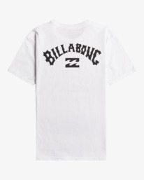 1 Arch Wave - T-Shirt voor Jongens 8-16 White EBBZT00101 Billabong