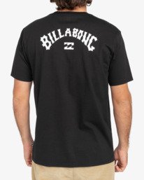 1 Arch Wave - Camiseta de manga corta para chicos 8-16 Negro EBBZT00101 Billabong