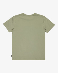 1 Team Wave - T-shirt de manga curta para rapazes 8-16 Verde EBBZT00123 Billabong