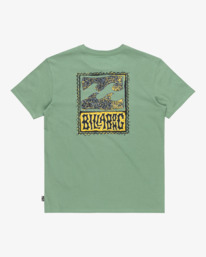 1 Stamp - Short Sleeves T-Shirt for Boys 8 - 16 Green EBBZT00149 Billabong