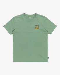 0 Stamp - Short Sleeves T-Shirt for Boys 8 - 16 Green EBBZT00149 Billabong