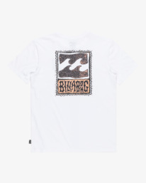 1 Stamp - T-Shirt für Jungs 8 - 16 Weiss EBBZT00149 Billabong