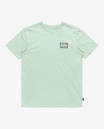 0 Crayon Wave - Short Sleeves T-Shirt for Boys 8 - 16 Blue EBBZT00151 Billabong