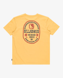 1 Sunshine - Maglietta a maniche corte da Ragazzo 8-16 Yellow EBBZT00153 Billabong