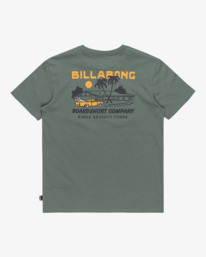 1 Palm Springs - T-shirt à manches courtes pour Garçon 8-16 Vert EBBZT00155 Billabong