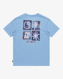 1 Twin Peaks - Short Sleeves T-Shirt for Boys 8 - 16 Blue EBBZT00157 Billabong