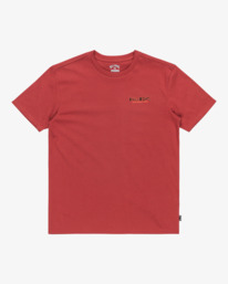 0 Twin Peaks - Short Sleeves T-Shirt for Boys 8 - 16 Red EBBZT00157 Billabong