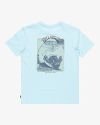 1 Hack - Short Sleeves T-Shirt for Boys 8 - 16 Blue EBBZT00158 Billabong