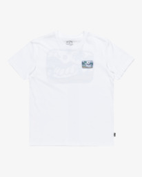 0 Shine - Maglietta a maniche corte da Ragazzo 8-16 White EBBZT00166 Billabong