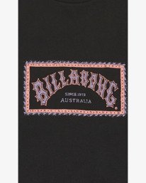 2 Arch Frame - T-Shirt &agrave; manches courtes pour Gar&ccedil;on 8-16 ans Noir EBBZT00175 Billabong