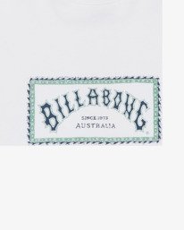 2 Arch Frame - T-Shirt &agrave; manches courtes pour Gar&ccedil;on 8-16 ans Blanc EBBZT00175 Billabong