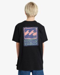 1 Stamp - Camiseta de manga corta para chicos 8-16 Negro EBBZT00176 Billabong
