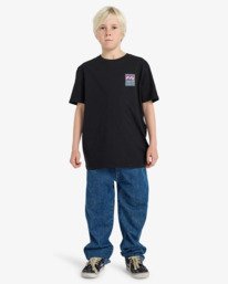 2 Stamp - Camiseta de manga corta para chicos 8-16 Negro EBBZT00176 Billabong