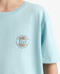 4 Rotor Fill - T-Shirt à manches courtes pour Garçon 8-16 ans Bleu EBBZT00177 Billabong