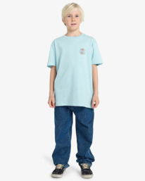 2 Rotor Fill - T-Shirt à manches courtes pour Garçon 8-16 ans Bleu EBBZT00177 Billabong