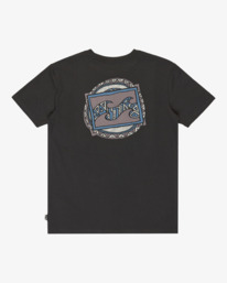 1 Crayon Wave - Camiseta de manga corta para chicos 8-16 Negro EBBZT00178 Billabong