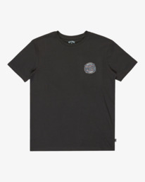 0 Crayon Wave - Camiseta de manga corta para chicos 8-16 Negro EBBZT00178 Billabong