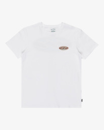 0 Crayon Wave - Short Sleeve T-Shirt for Boys 8-16 White EBBZT00178 Billabong