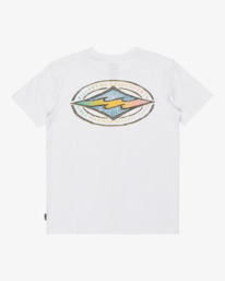 1 Diamond Vision - Short Sleeve T-Shirt for Boys 8-16 White EBBZT00179 Billabong